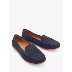 Men's Driving Suede Moccasins Navy