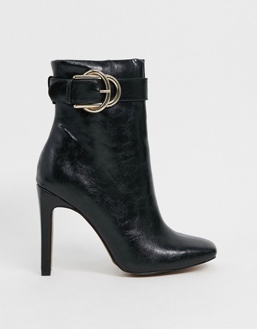 Envy High Ankle Buckle Boots 1