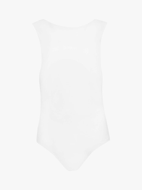 Layla Bodysuit, Chalk White 3