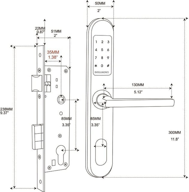 Smart Digital Door Lock 4