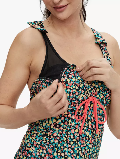 Russel Floral Maternity & Nursing Swimsuit 2