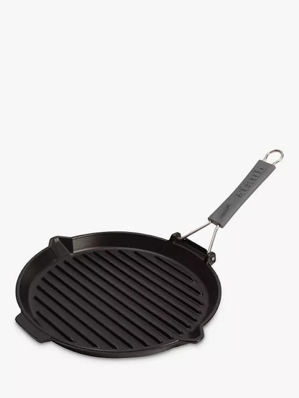 Cast Iron Round Grill Pan 1