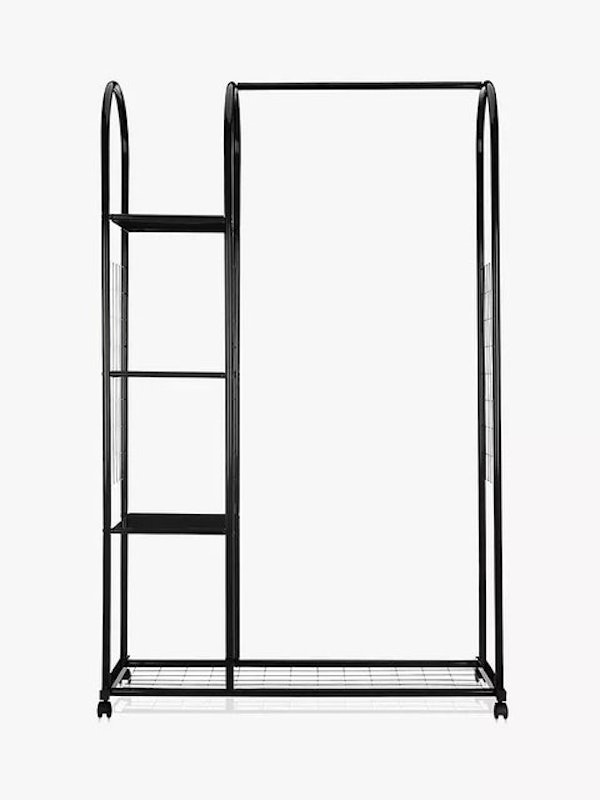 Clothes Rail With Shelf Unit 1