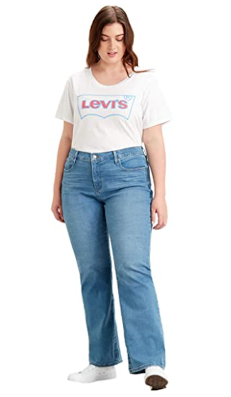 Jeans for curvy ladies uk on sale