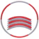 EVER RICH FitnessWave Weighted Fitness Exercise Hula Hoop 1