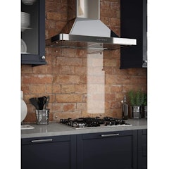 Clear Kitchen Glass Splashback