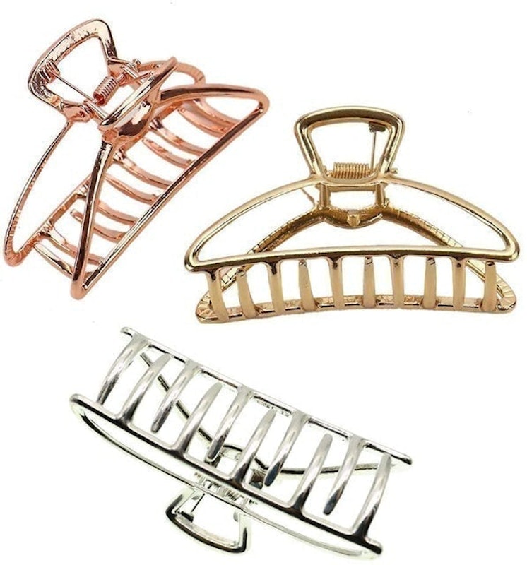 3 Pack Large Metal Claw Clips 1