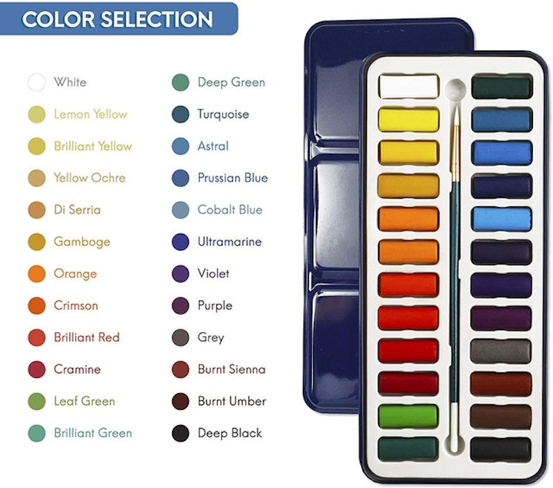 Watercolour Paint Essential Set 2