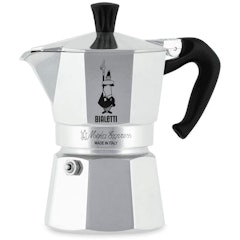 Moka Express Aluminium Stovetop Coffee Maker