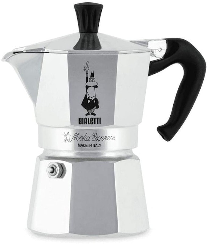 Moka Express Aluminium Stovetop Coffee Maker 1