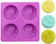 Jodsen Sun and Moon Face Shape Silicone Soap Mold 1