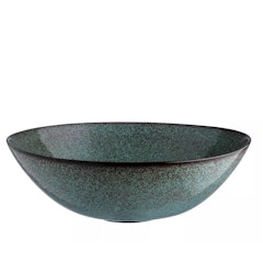 Olmo Turquoise Speckled Salad Bowl
