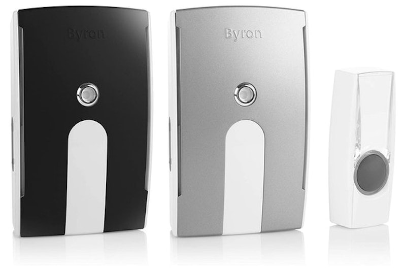 Wireless Doorbell with Portable and Plug-in Flashing Chime 1