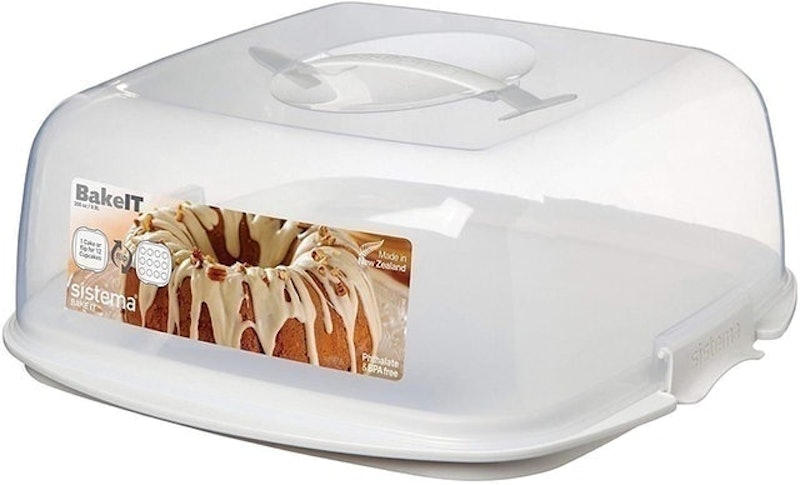 KLIP IT Cake and Cupcake Storer with Reversible Tray 1