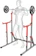 K-Sport Adjustable Squat Rack with Spotters & Dip Bars 1