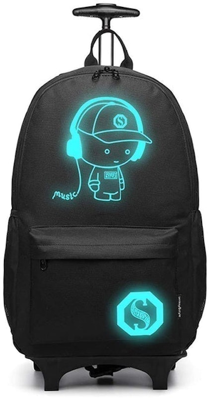 Children Luggage Suitcase Luminous 1