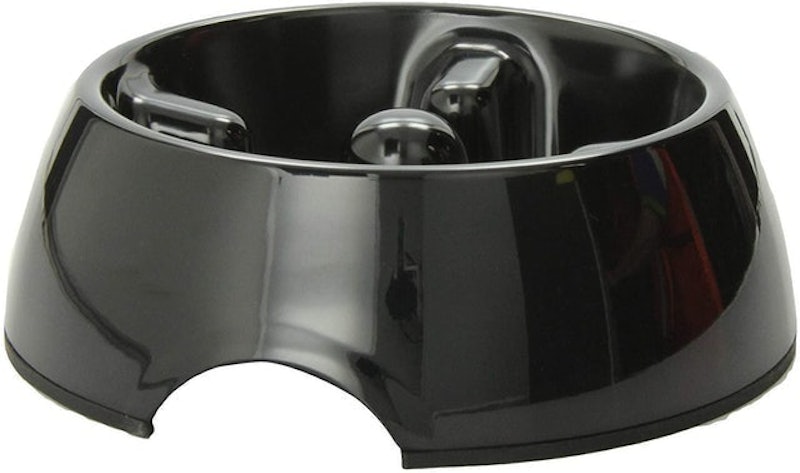 Go-Slow Anti-Gulp Dog Bowl 1