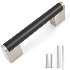 Flat Black Cabinet Handles