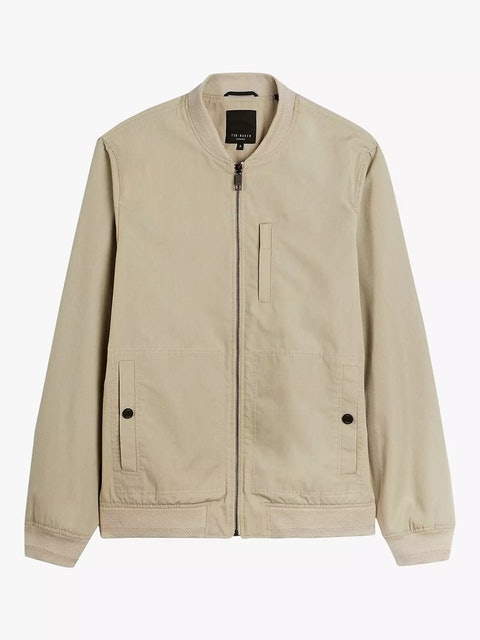 Bars Cotton Blend Bomber Jacket 3