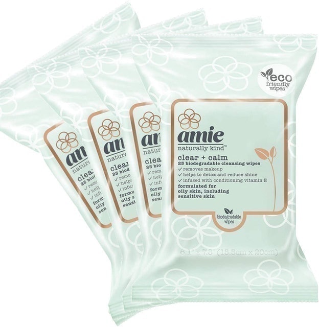 Clear + Calm Cleansing Wipes For Oily & Blemish-Prone Skin - 4 Pack 1