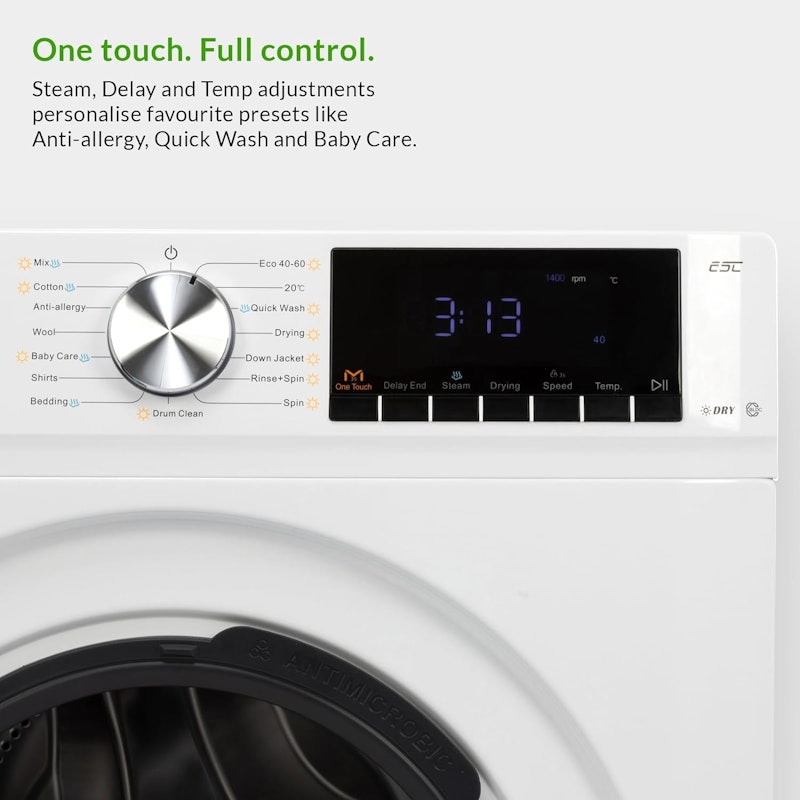8kg 1400 Spin Washer-Dryer 4