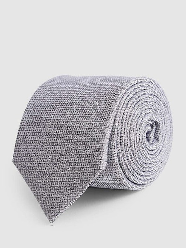 Jackson Knitted Silk Tie 1