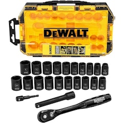 1/2 in Drive Combination Impact Socket Set