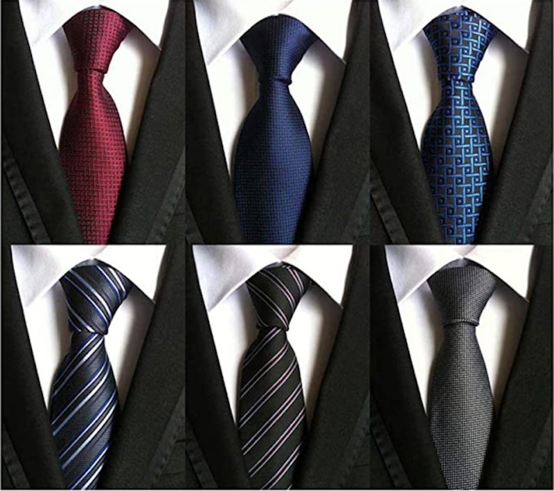 6 Classic Silk Ties 1