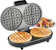 VonShef Dual Round Waffle Maker 1