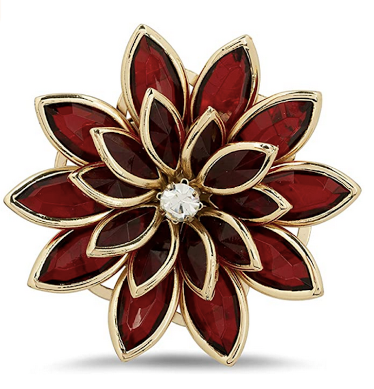 Floral Poppy Brooch 1