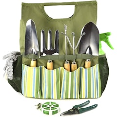 Essential Garden Tool Bag and Tools