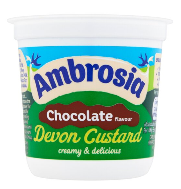 Chocolate Flavour Devon Custard  1