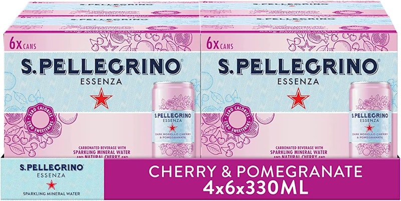 Essenza Sparkling Water Cherry & Pomegranate 2