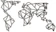 Hoagard Metal World Map Wall Art 1
