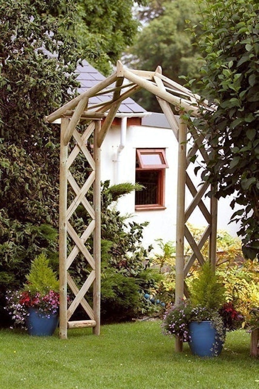 Oleiros Rustic Garden Arch 1