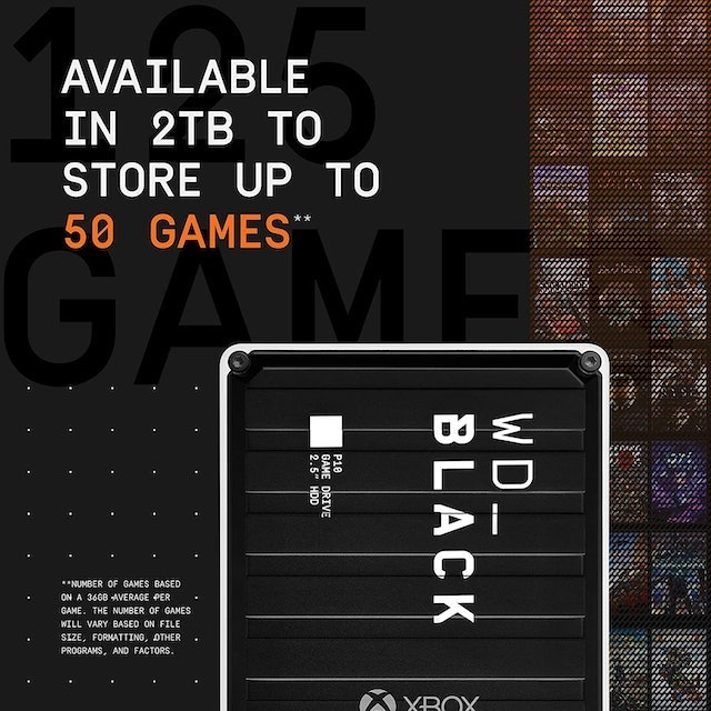 WD_BLACK P10 2TB Game Drive 4