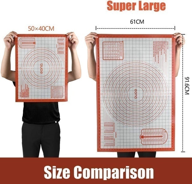 Eono Extra Large Silicone Baking Mat 2