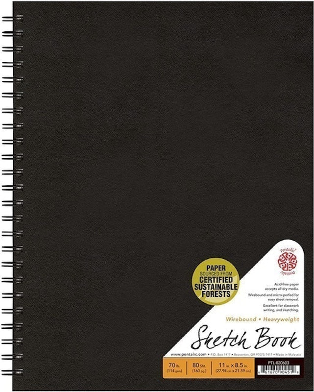 Wirebound Sketch Book 1