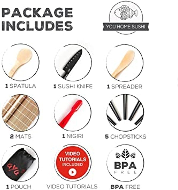 Bamboo Sushi Making Kit 2