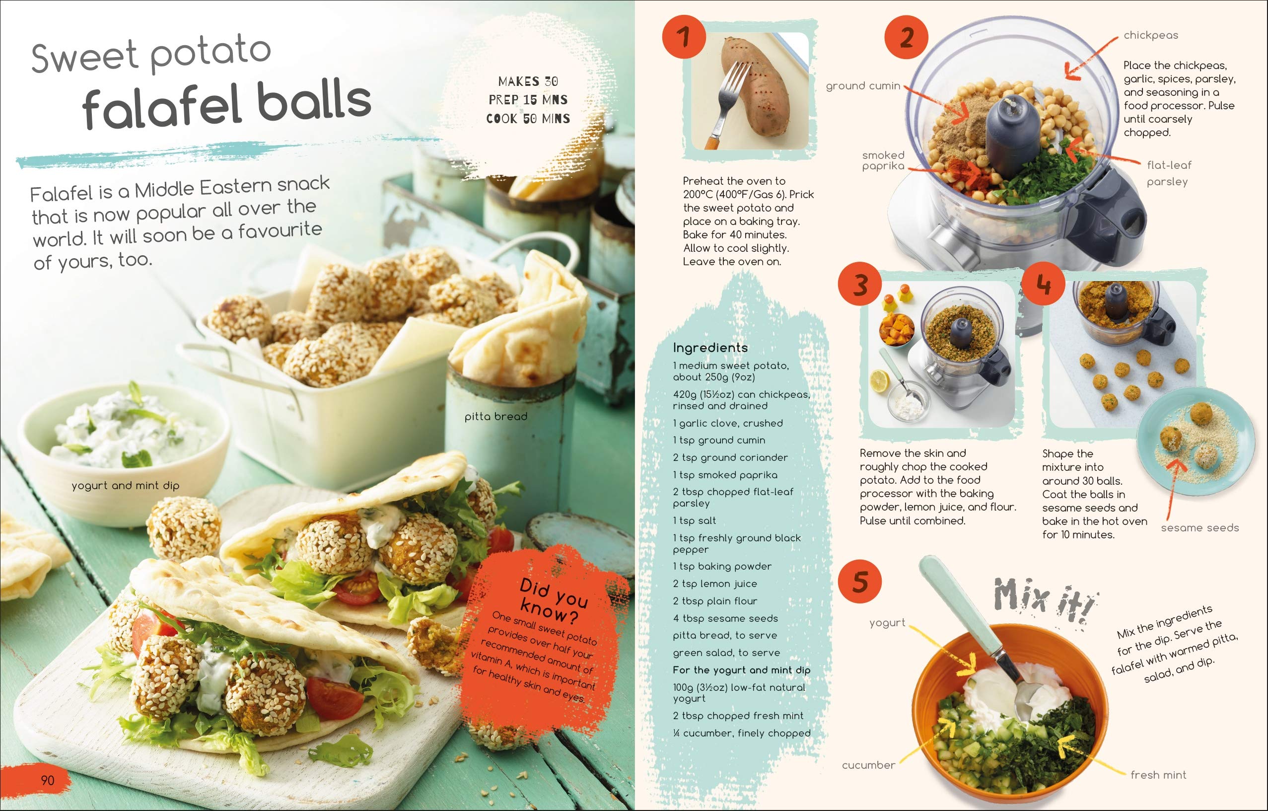 The Vegetarian Cookbook: More Than 50 Recipes for Young Cooks 2