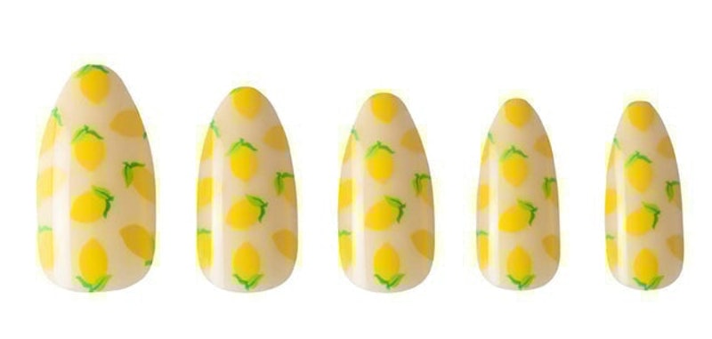 24 Piece Fake Nails - Limoncello 1
