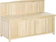 Outsunny Garden Arch Wood Bench Outdoor Storage Box 1