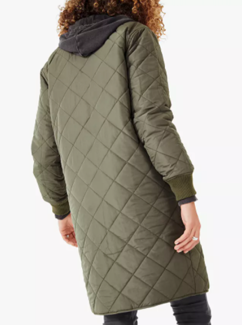 Diamond Quilted Reversible Coat 3
