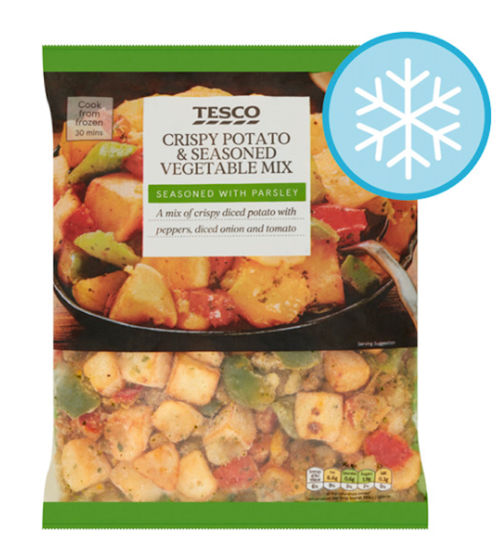 Crispy Potatoes & Seasoned Vegetable Mix 1