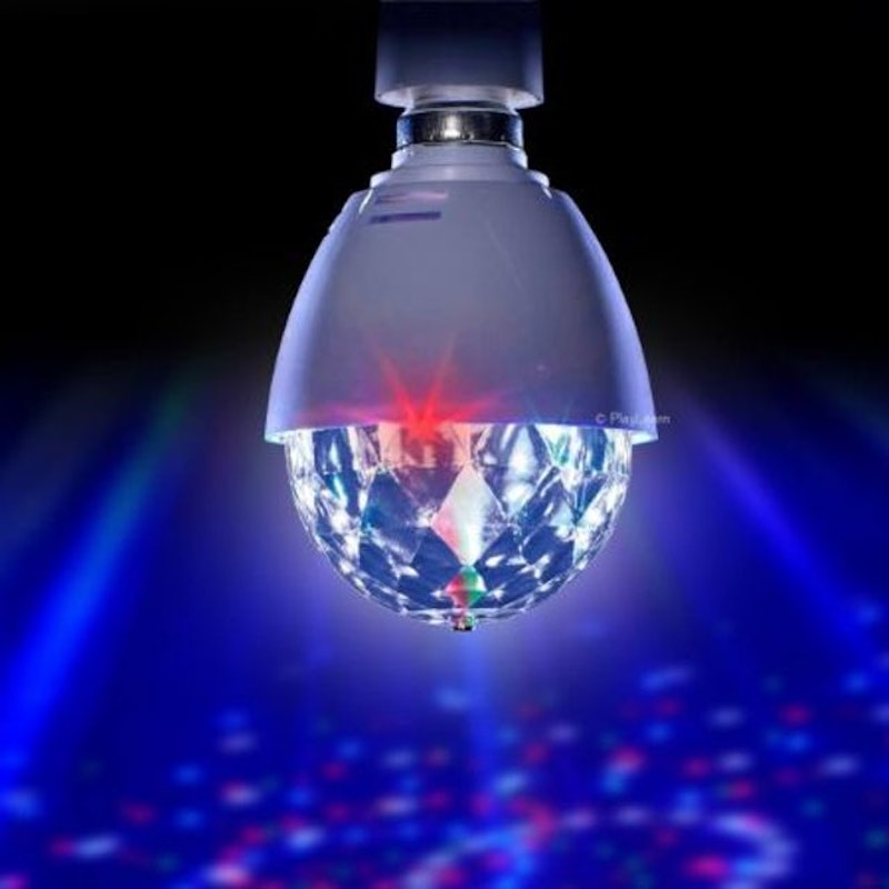 3. Playlearn LED Full Color Crystal Auto Rotating Disco Light 1