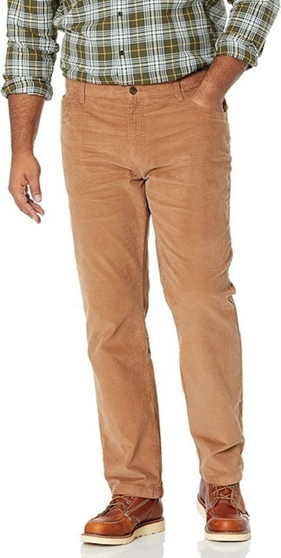 Straight Fit 5 Pocket Corduroys 1