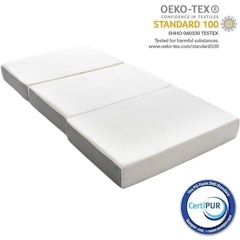 Thick Memory Foam Tri-Folding Mattress