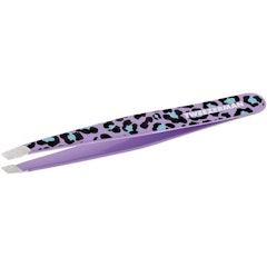 Leopard Slant Tweezer