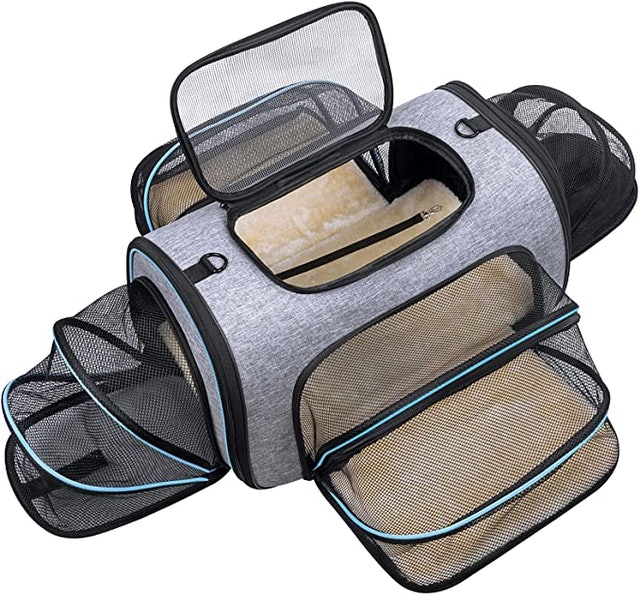 Dual Sided Expandable Pet Carrier 1