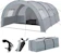 TecTake Family Tunnel Tent with Foyer 1